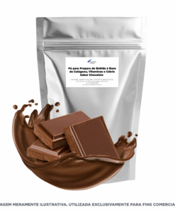 Pó para Preparo de Bebida à Base de Colágeno, Vitaminas e Cálcio Sabor Chocolate - 2,1kg