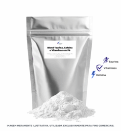 Blend Taurina, Cafeína e Mix de Vitaminas em Pó - 5kg