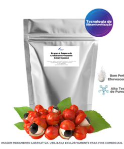 Pó para o Preparo de Creatina Efervescente Sabor Guaraná - 1kg
