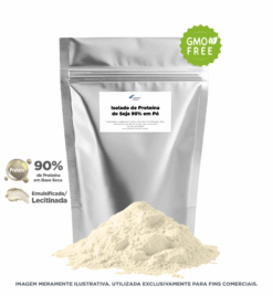 Isolado de Proteína de Soja 90% em Pó - 5kg